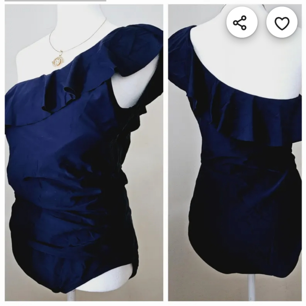 Hior ruffled One Piece Bathing Suit